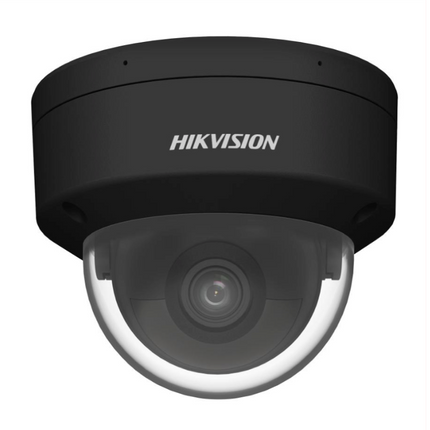 Hikvision DS-2CD2146G2H-ISU 2.8mm 4 MP DarkFighter AcuSense Dome Camera Zwart, PoE, Microfoon