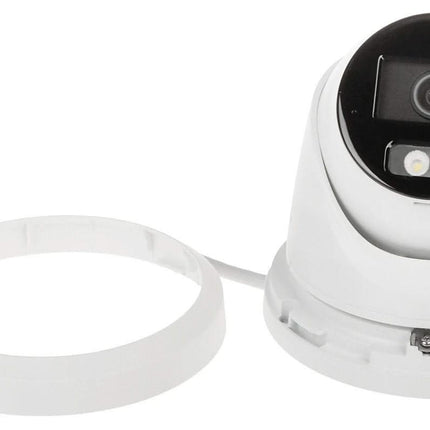 Hikvision DS-2CD2343G2-LI2U, 4MP Turret, Smart Hybrid Light, AcuSense, PoE, Micro SD slot, Microfoon