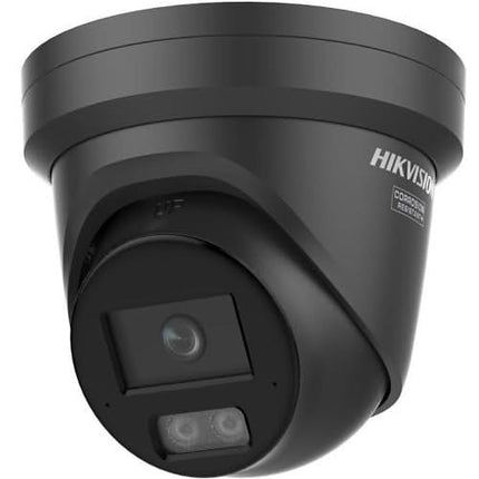 Hikvision DS-2CD2347G3-LI2SUY/SL Zwart, 4MP, ColorVu 3.0, Strobe LED/Siren, Dual Mic, Anti-corrosie