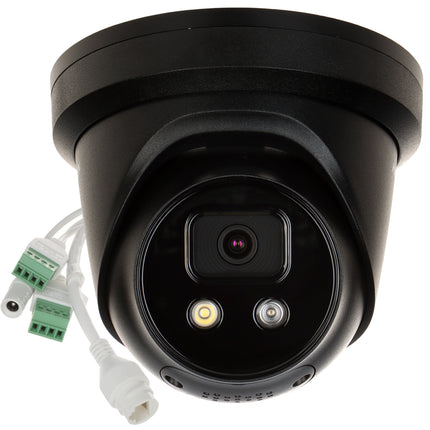 Hikvision DS-2CD2386G2-ISU/SL Zwart 8MP Acusense SD-slot PoE IR-Led 2-weg audio Sirene/Flitslicht DEMO