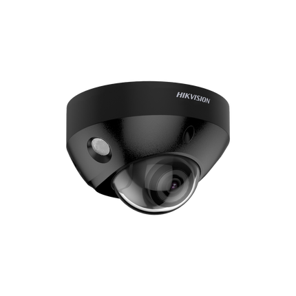 Hikvision DS-2CD2546G2-IS 4MP Mini dome SD slot PoE IR-Led Microfoon Black