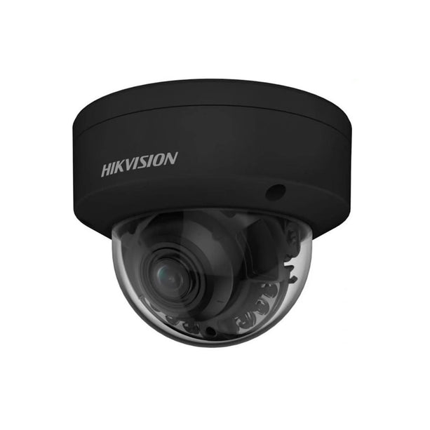 Hikvision DS-2CD2747G2HT-LIZS Zwart 4MP Smart Hybrid Light ColorVu Motorized Varifocal Dome