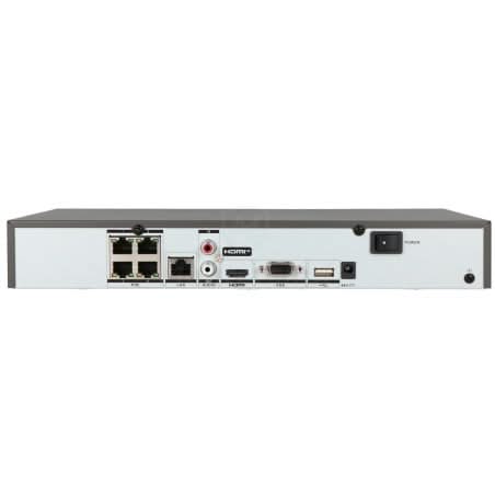 Hikvision DS-7604NXI-K1/4P 4 Kanaals AcuSense 4K NVR HDMI en PoE DEMO