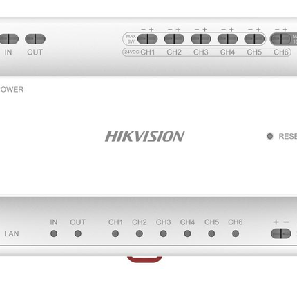 Hikvision DS-KAD706Y, Hikvision 2-Draads Master Video/Audio Verdeler