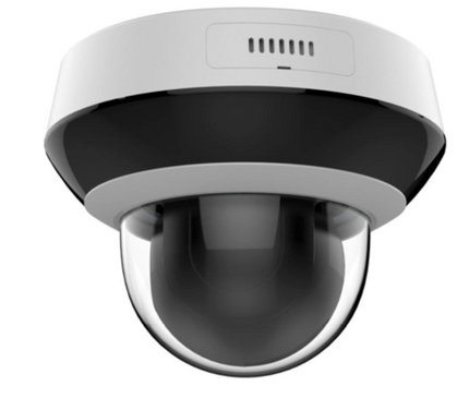 Hikvision Hikvision DS-2DE2A404IWG1-E - 4 MP, emplacement SD, PoE, LED IR, mini-PTZ, microphone, haut-parleur, Acusense