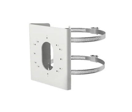 Hikvision Hikvision DS-1275ZJ-S-SUS, support de montage sur poteau avec pinces, petit modèle en acier inoxydable