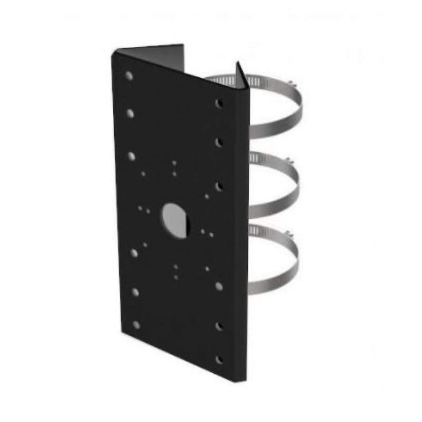 Hikvision Hikvision DS-1275ZJ-SUS Schwarz, schwarze Masthalterung mit Klemmen