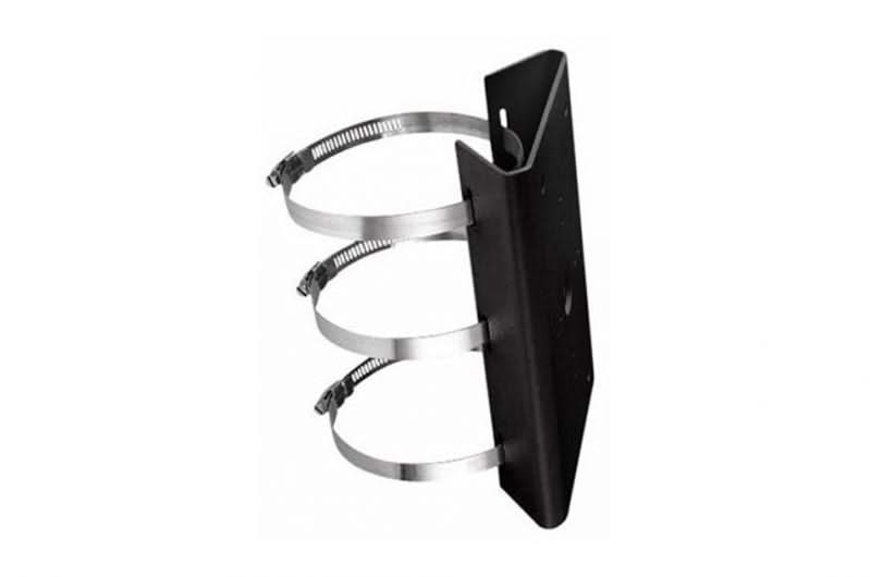 Hikvision Hikvision DS-1275ZJ-SUS Schwarz, schwarze Masthalterung mit Klemmen