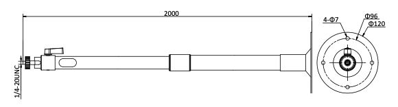 Hikvision Hikvision DS-1297ZJ Deckenhalterung
