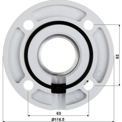 Hikvision Hikvision DS-1663ZJ BEUGEL PTZ DOME Montage au plafond 57mm