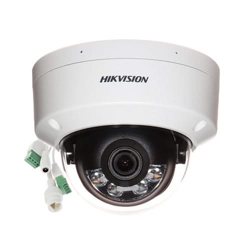 Hikvision Hikvision DS-2CD2143G2-LIS2U, 4MP Dome Network Camera AcuSense Smart Hybrid Light PoE and 2x Microphone