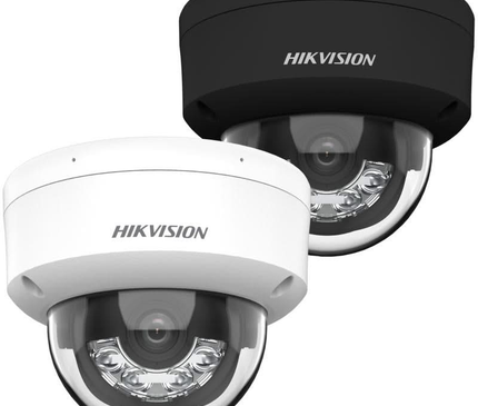 Hikvision Hikvision DS-2CD2143G2-LIS2U Black, 4MP Dome Network Camera AcuSense Smart Hybrid Light PoE and 2x Microphone