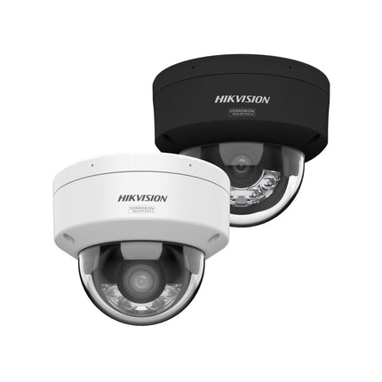 Hikvision Hikvision DS-2CD2147G3-LIS2UY Zwart, 4MP Dome, ColorVu 3.0, Anti-corrosie en Dual-Mic