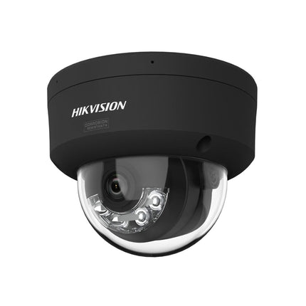 Hikvision Hikvision DS-2CD2147G3-LIS2UY Zwart, 4MP Dome, ColorVu 3.0, Anti-corrosie en Dual-Mic