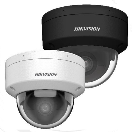 Hikvision DS-2CD2186G2H-ISU 2.8mm 8 MP DarkFighter AcuSense Caméra dôme Noir, PoE, Microphone