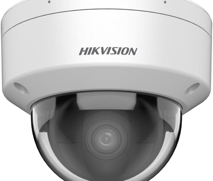 Hikvision Hikvision DS-2CD2186G2H-ISU Caméra dôme DarkFighter AcuSense 8MP/4K, PoE, Microphone