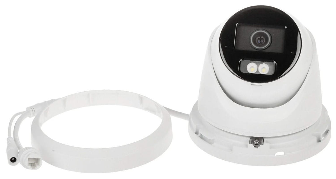 Hikvision Hikvision DS-2CD2343G2-LI2U, 4MP Revolver, Smart Hybrid Light, AcuSense, PoE, Micro SD Slot, Mikrofon