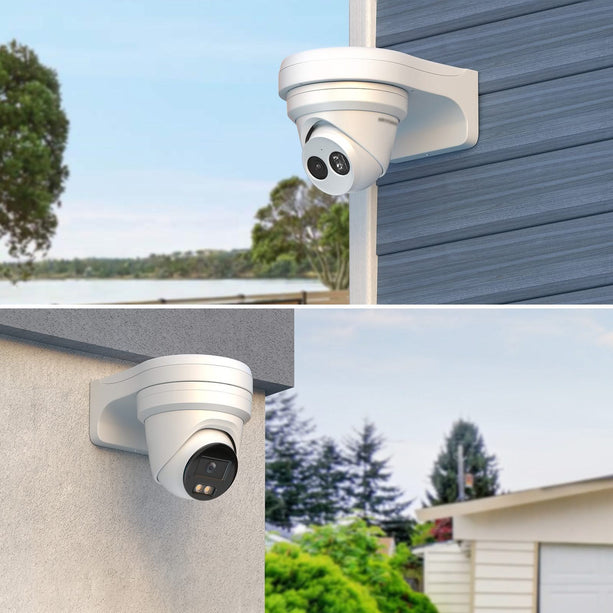Hikvision Hikvision DS-2CD2343G2-LI2U, 4MP Revolver, Smart Hybrid Light, AcuSense, PoE, Micro SD Slot, Mikrofon