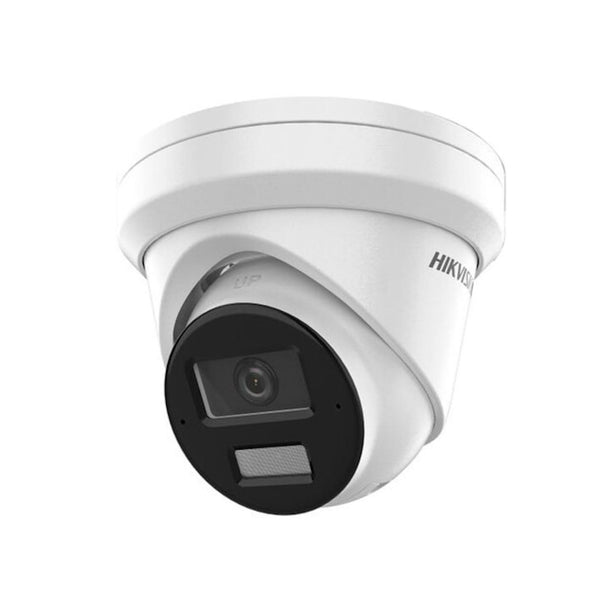 Hikvision Hikvision DS-2CD2343G2-LI2U, 4MP Turret, Smart Hybrid Light, AcuSense, PoE, Micro SD slot, Microfoon