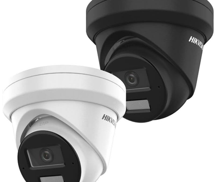 Hikvision Hikvision DS-2CD2343G2-LI2U Schwarz, 4MP Revolver, Smart Hybrid Light, AcuSense, PoE, Micro SD slot, Mikrofon