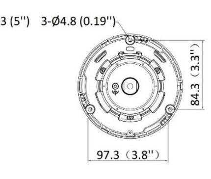 Hikvision Hikvision DS-2CD2343G2-LI2U Schwarz, 4MP Revolver, Smart Hybrid Light, AcuSense, PoE, Micro SD slot, Mikrofon