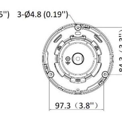 Hikvision DS-2CD2343G2-LI2U Noir, tourelle 4MP, Smart Hybrid Light, AcuSense, PoE, Micro SD slot, Microphone