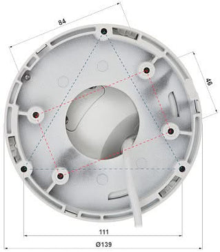 Hikvision Hikvision DS-2CD2346G2H-IS2U/SL 4MP Darkfighter Eyeball SD-slot IR-Led 2-weg audio Siren/Strobe LED