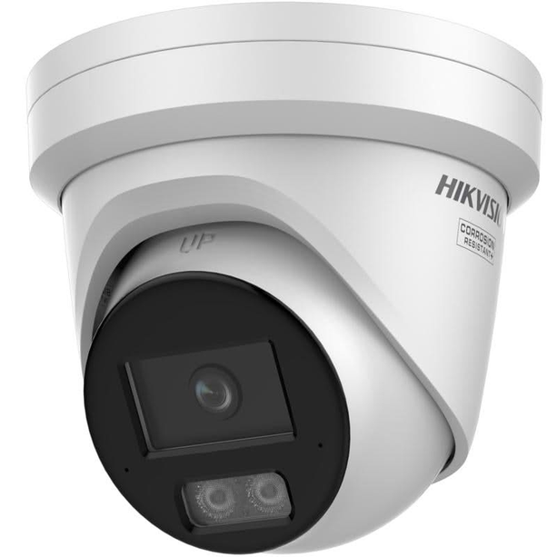 Hikvision Hikvision DS-2CD2347G3-LI2UY, 4MP Turret, ColorVu 3.0, Anti-corrosie en Dual-Mic