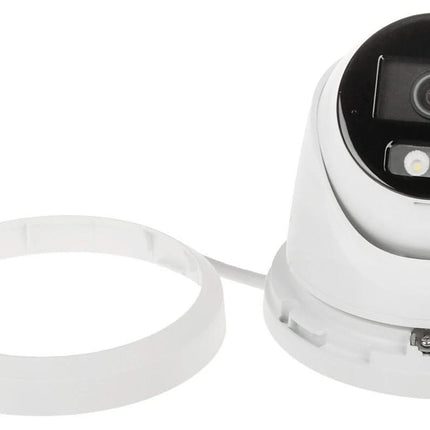 Hikvision Hikvision DS-2CD2383G2-LI2U, 8MP Turret, Smart Hybrid Light, AcuSense, PoE, micro SD slot, Microfoon