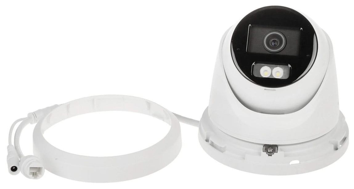 Hikvision Hikvision DS-2CD2383G2-LI2U, 8MP Turret, Smart Hybrid Light, AcuSense, PoE, micro SD slot, Microfoon