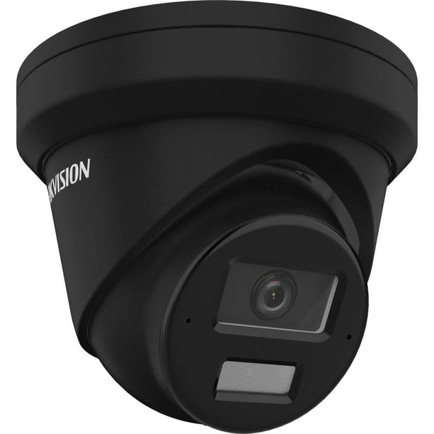 Hikvision Hikvision DS-2CD2383G2-LI2U Zwart, 8MP Turret, Smart Hybrid Light, AcuSense, PoE, micro SD slot, Microfoon DEMO