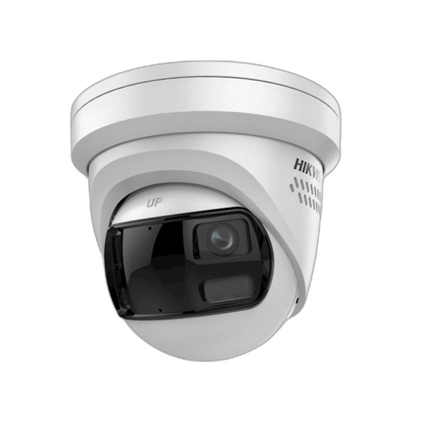 Hikvision DS-2CD2383G2P-LISU/SL, 8MP AcuSense Smart Hybrid Light 180° Turret, PoE