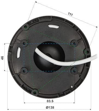 Hikvision Hikvision DS-2CD2386G2H-IS2U/SL 8MP Acusense Darkfighter SD-Slot PoE IR-Led Mikrofon Sirene/Blitzlicht Schwarz