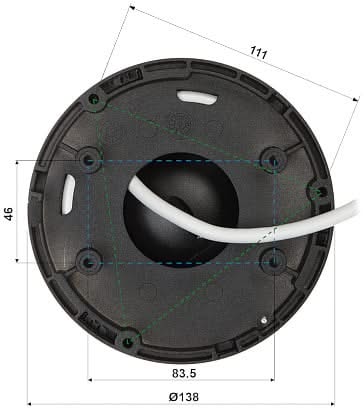 Hikvision Hikvision DS-2CD2386G2H-IS2U/SL 8MP Acusense Darkfighter SD-slot PoE IR-Led Microfoon Sirene/Flitslicht Black