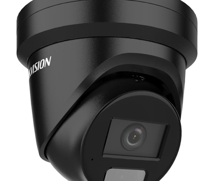 Hikvision Hikvision DS-2CD2386G2H-IU 8MP Acusense Darkfighter Slot SD PoE IR-Led Microphone Noir