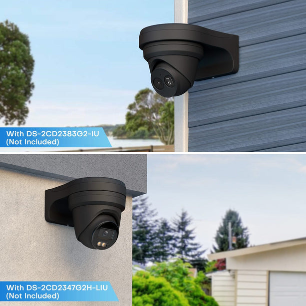 Hikvision Hikvision DS-2CD2386G2H-IU 8MP Acusense Darkfighter SD-slot PoE IR-Led Microfoon Black