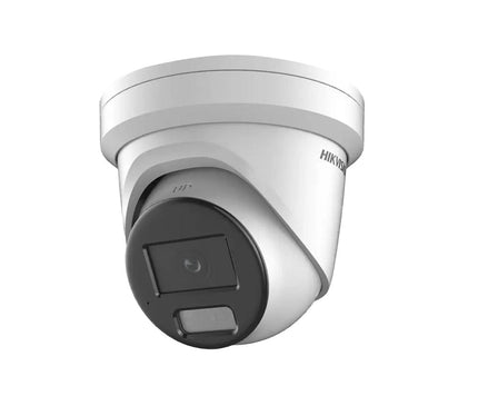 Hikvision DS-2CD2387G2H-LIU 8MP ColorVu Hybrid Turret White PoE Micro SD Slot