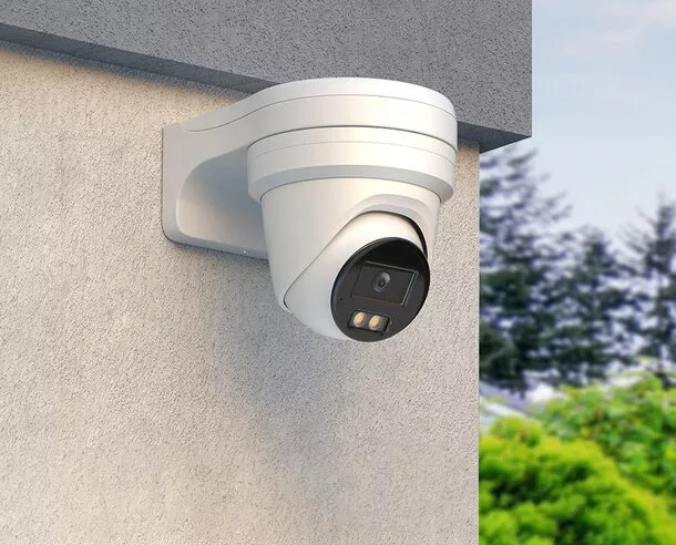 Hikvision Hikvision DS-2CD2387G3-LI2SUY/SL, 8MP 4K, ColorVu 3.0, Strobe LED, Anti-corrosie,  Dual-Mic