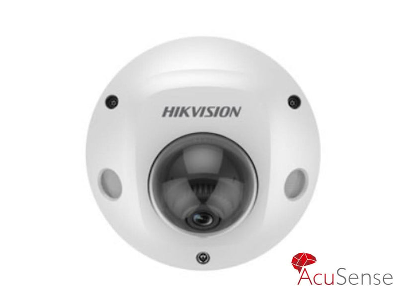 Hikvision Hikvision DS-2CD2546G2-IS 4MP Dome Acusense SD-slot IR-Led PoE ingebouwde Microfoon