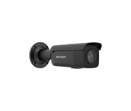 Hikvision Hikvision DS-2CD2T46G2-ISU/SL | 4MP | Bullet | Acusense | PoE | SD-slot | IR-Led | Zwart | 2.8mm | flitslicht + sirene
