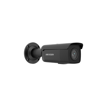 Hikvision Hikvision DS-2CD2T46G2-ISU/SL | 4MP | Bullet | Acusense | PoE | SD-slot | IR-Led | Zwart | 2.8mm | flitslicht + sirene