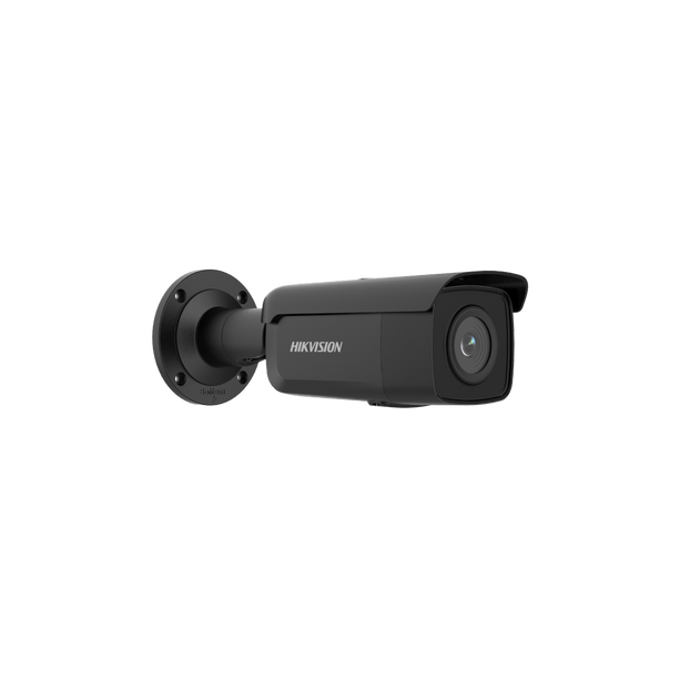 Hikvision Hikvision DS-2CD2T46G2-ISU/SL | 4MP | Bullet | Acusense | PoE | SD-slot | IR-Led | Zwart | 2.8mm | flitslicht + sirene