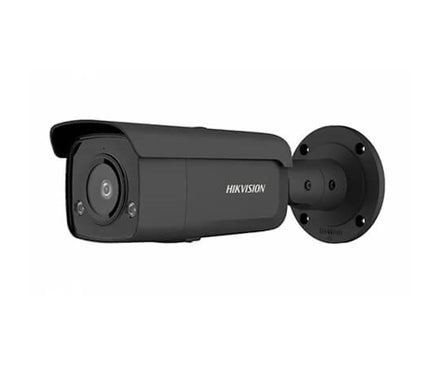 Hikvision Hikvision DS-2CD2T46G2-ISU/SL | 4MP | Bullet | Acusense | PoE | SD-slot | IR-Led | Zwart | 2.8mm | flitslicht + sirene