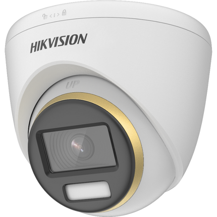 Hikvision Hikvision DS-2CE72UF3T-E Colorvu TurboHD Coax-PoC 4K camera, Full Color beeld.