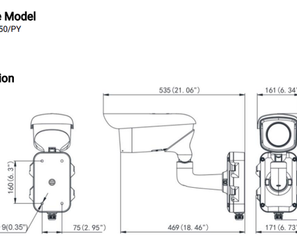 Hikvision Hikvision DS-2TD2367-50/PY, Thermal Bullet Camera for Perimeter Security, Fire Prevention and Temperature Monitoring, among others