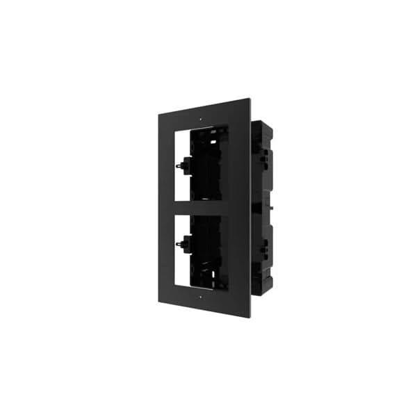 Hikvision Hikvision DS-KD-ACF2, Zwart Inbouwframe 2 modules