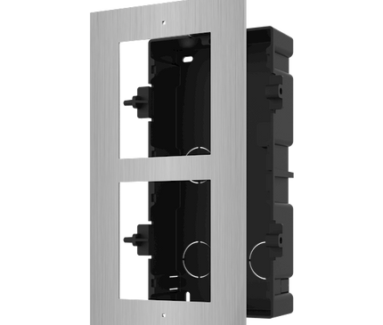 Hikvision Hikvision DS-KD-ACF2/S Inbouwframe 2 modules RVS
