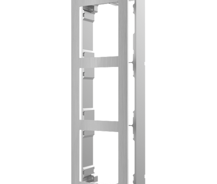 Hikvision Hikvision DS-KD-ACW3/S modular intercom surface mount frame 3 modules stainless steel