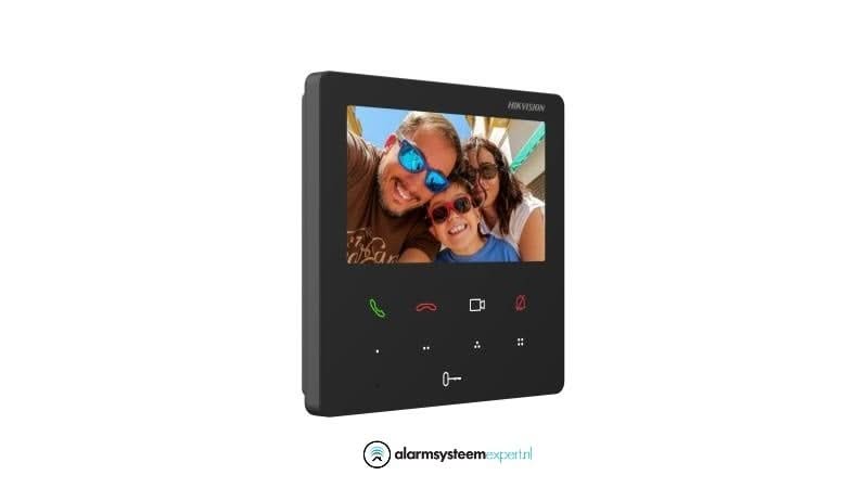 Hikvision Hikvision DS-KH6110-WE1 Binnenpost met 4.3 inch scherm PoE/12v WiFi
