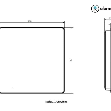 Hikvision Hikvision DS-KH6110-WE1 Indoor station with 4.3 inch screen PoE/12v WiFi